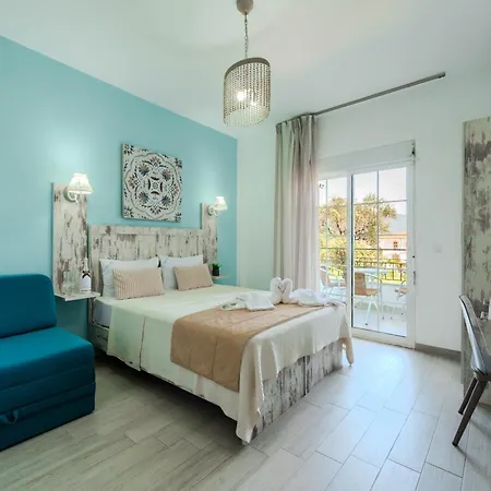 Blue Bay Lägenhetshotell Skala Potamia (Thasos)