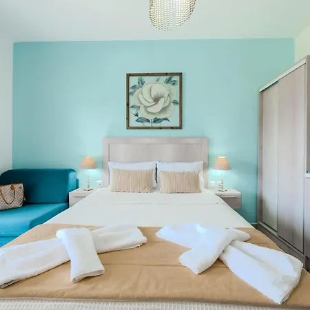 Blue Bay Lägenhetshotell Skala Potamia (Thasos)